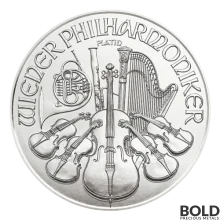 2022 Austria Philharmonic 1 oz Platinum BU