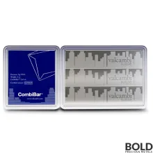 3 oz Valcambi Skyline Silver CombiBar (3 x 1 oz)