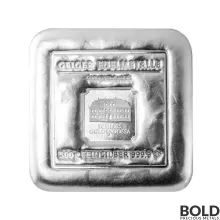 Silver 500 Gram Geiger Edelmetalle Cast Bar