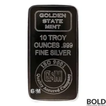 10 oz GSM Silver Bar