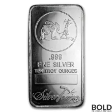 10 oz SilverTowne Prospector Silver Bar