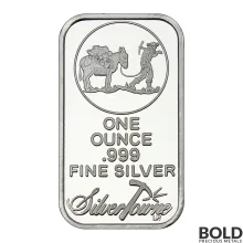 1 oz SilverTowne Prospector Silver Bar