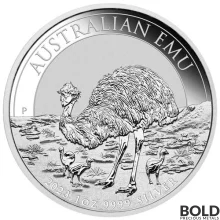 2023 1 oz Perth Emu Silver Coin (BU)
