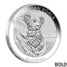 2015 1 oz Australian Silver Koala Coin