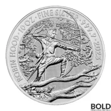 2023 10 oz British Silver Myths and Legends Robin Hood Coin (BU)