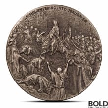 2023 2 oz Jesus Entering Jerusalem Biblical Series Silver Coin