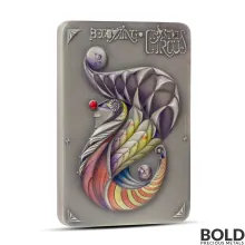 2024 2 oz Niue Pastel Circus Becoming Silver Coin (Antiqued, Colored)