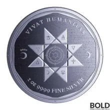 2022 1 oz Tokelau Vivat Humanitas Silver Coin (BU)