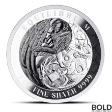 2024 1 oz Tokelau Equilibrium Silver Coin (Prooflike)
