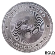 2021 1 oz Tokelau Equilibrium: Balance Silver Coin (BU)