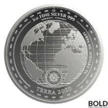 2020 Tokelau Terra 1 oz Silver BU