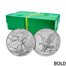 2024 1 oz American Silver Eagle Monster Box (500 Coins, BU)