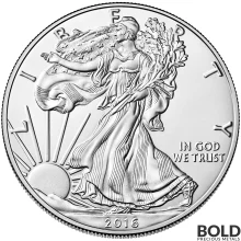 2016 1 oz American Silver Eagle Coin (BU)