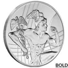 1 oz Sunshine Mercury Silver Round