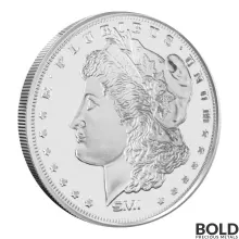 1 oz Sunshine Mint Morgan Silver Round