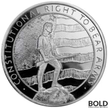 5 oz Second Amendment Silver Round