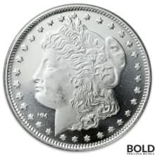 1 oz Morgan Silver Round