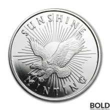 1/2 oz Sunshine Silver Round