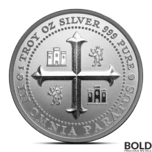 1 oz Scottsdale Omnia Silver Round (Impaired)