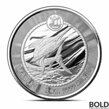 2023 1 oz Cayman Islands Blue Marlin Silver Coin