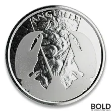 2019 1 oz Anguilla Lobster Silver Coin