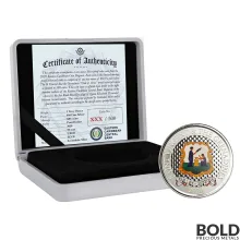 2020 1 oz EC8 St Vincent Grenadines Coat of Arms Silver Coin (Proof, Colored)