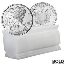 1 oz Sunshine Mint Walking Liberty Silver Round (Tube of 20)