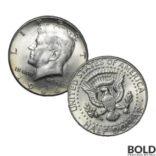 90% Silver - $0.50 FV Kennedy Half Dollars Circulated/Junk