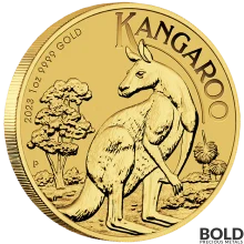 2023 Gold Perth Kangaroo 1 oz BU