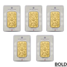 コレクション THE  MINT 1g Gold Bar 2025 1g Year of the Snake Germania Mint 999.9 Pure Gold
