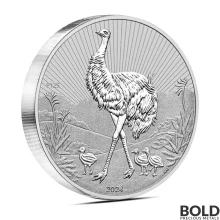 クマmom② 2024 10 oz Perth Piedfort: Next Generation Mother & Baby Emu