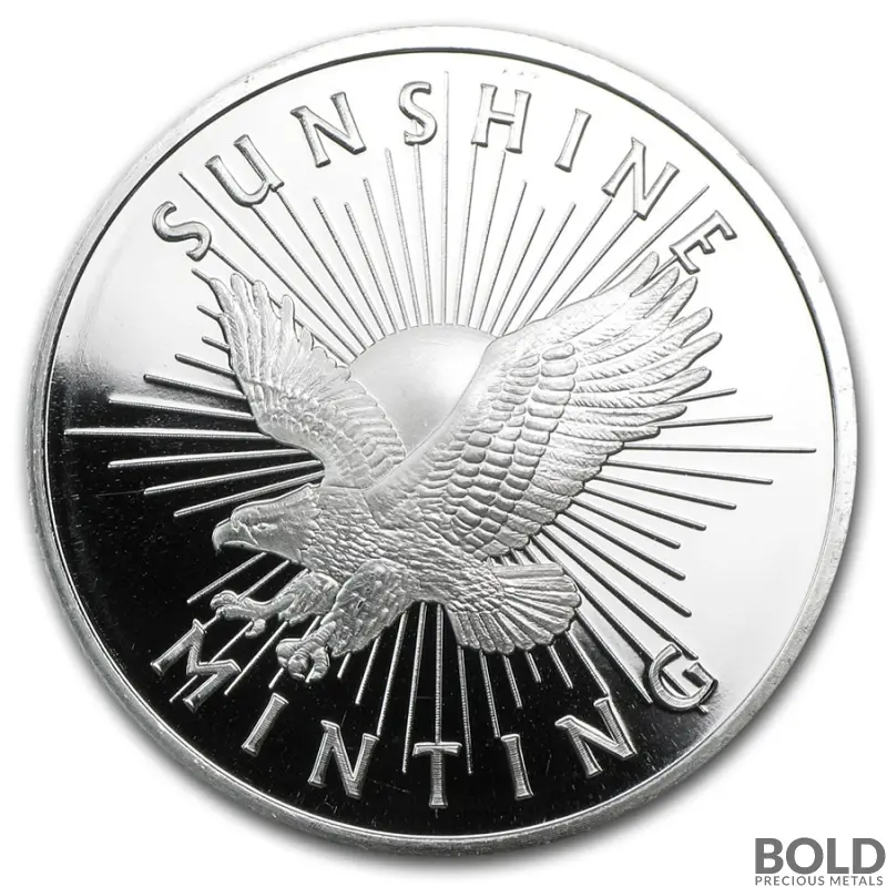 1 oz Sunshine Mint Silver Monster Box (500 Rounds)