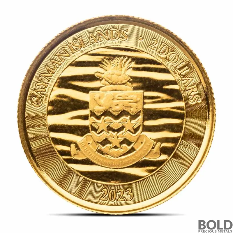 2023 1/10 oz Cayman Islands Blue Marlin Gold Coin