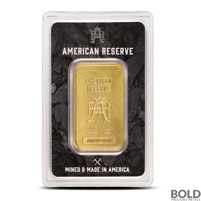 1 oz American Reserve Gold Bar