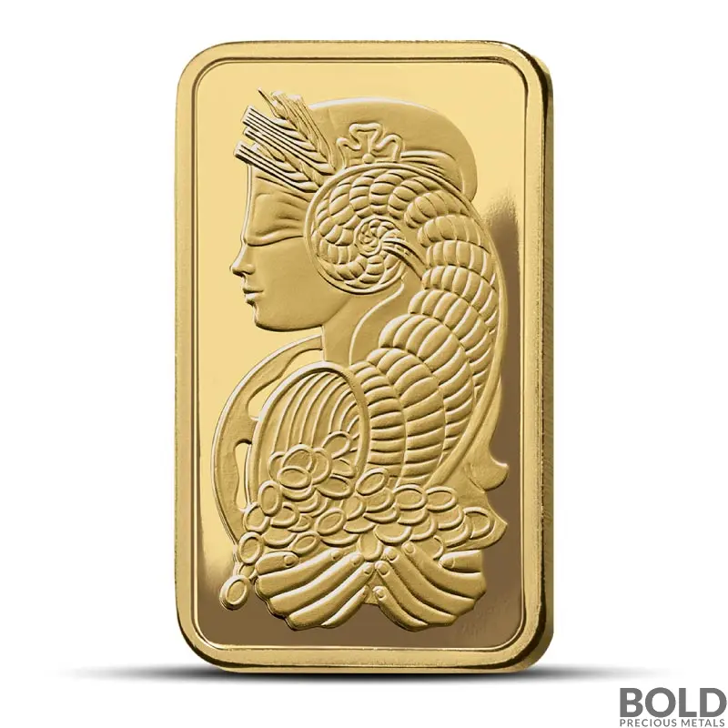 2.5 Gram PAMP Fortuna Gold Bar