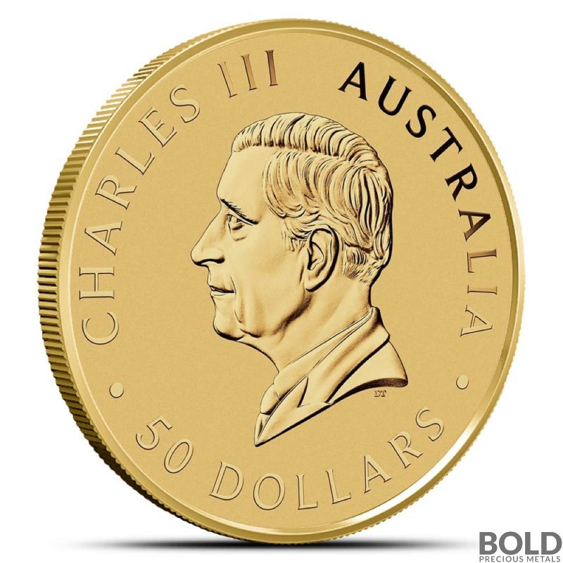 2024 1/2 oz Perth Kangaroo Gold Coin (BU)