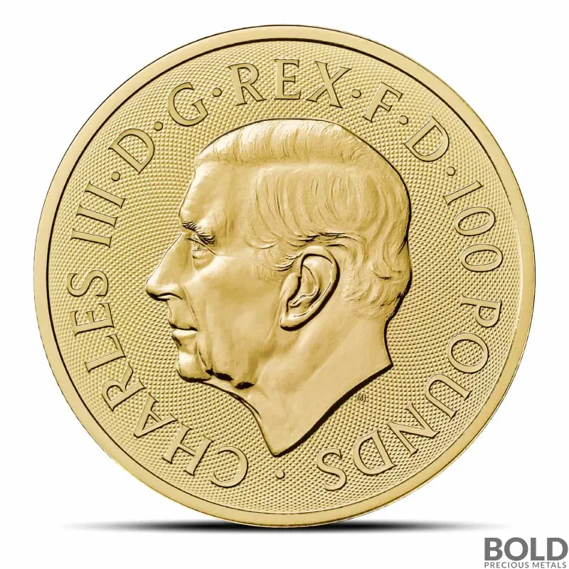 2024 1 oz British Lion & American Eagle Gold Coin (BU)