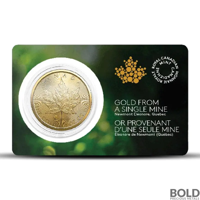 Buy Royal Canadian Mint Silver & Gold Coin | BOLD Precious Metals