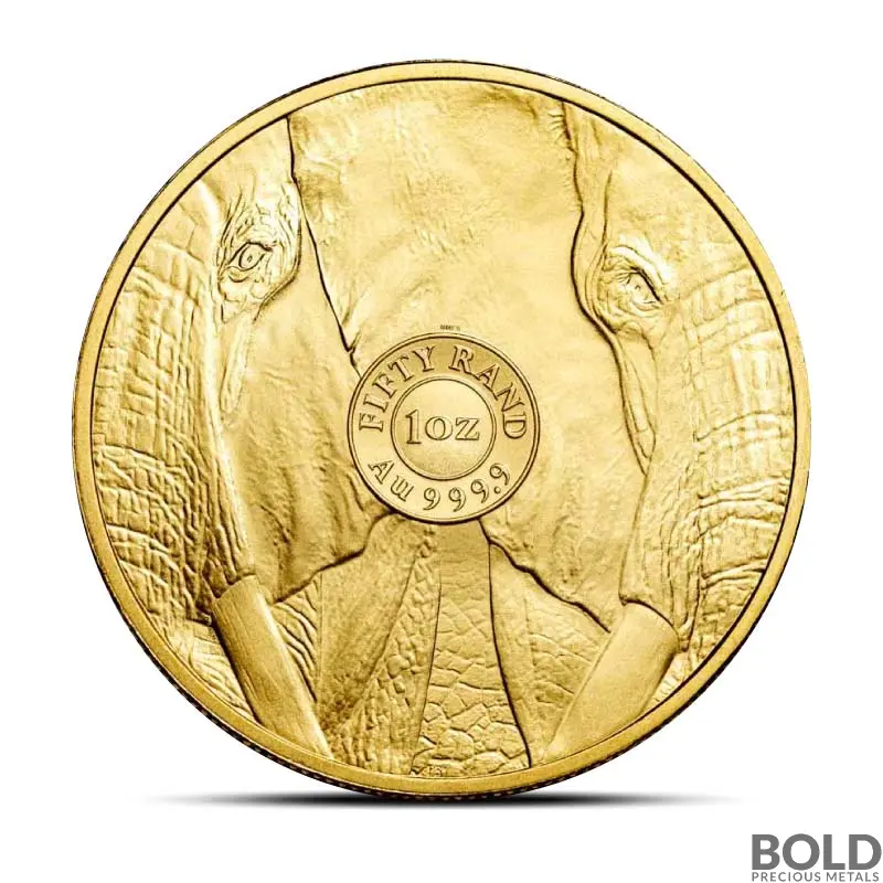 2024 1 oz South Africa: Big Five Elephant Gold Coin (BU)