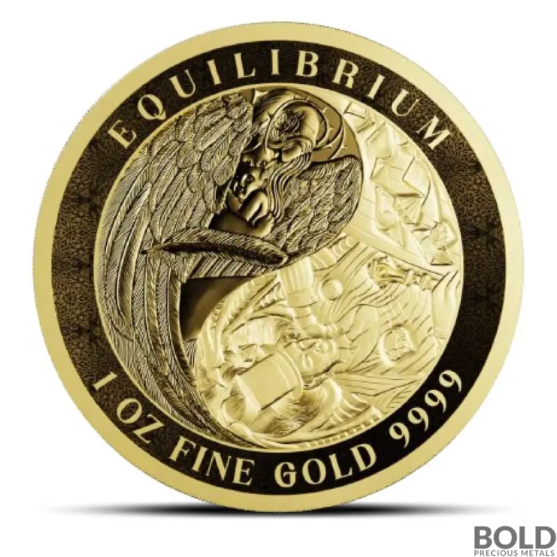 2024 1 oz Tokelau Equilibrium Gold Coin (Proof-like)