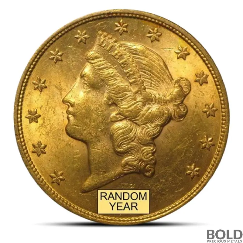 $20 Liberty Double Eagle Gold Coin (BU)