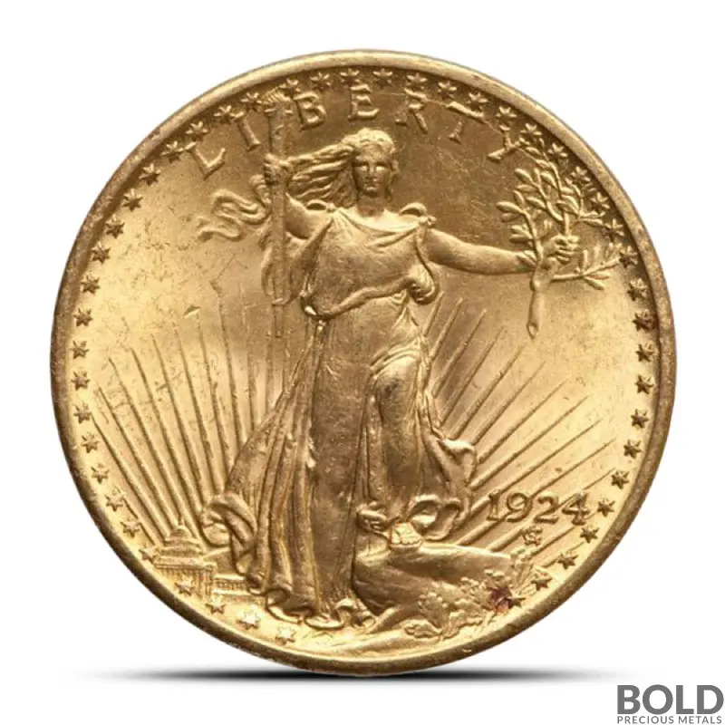 $20 Saint Gaudens Gold Coin (BU)