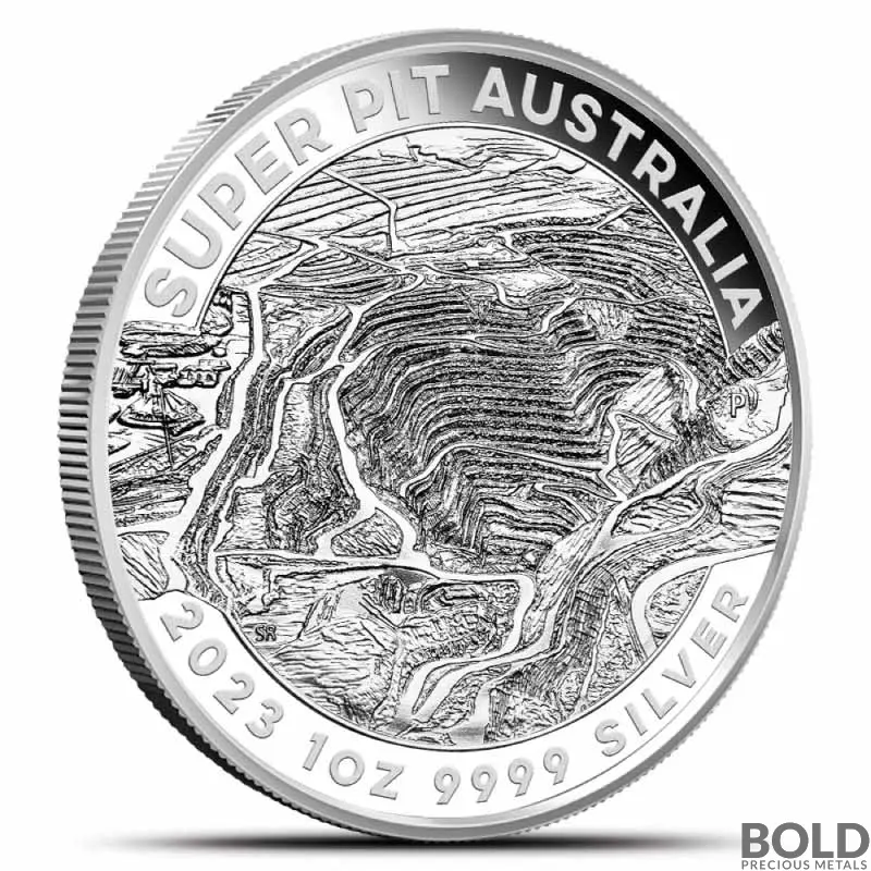 2023 1 oz Perth Super Pit Mine Silver Coin (BU)