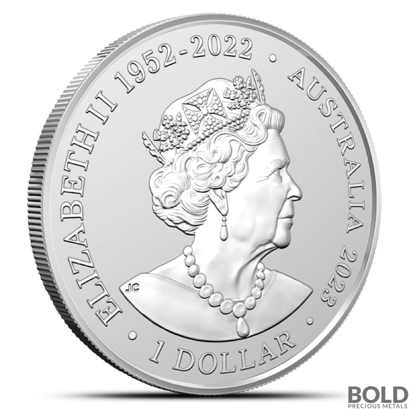 2023 1 oz Royal Australian Mint Humpback Whale Silver Coin