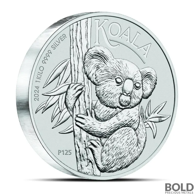 2024 1 Kilo Australia Perth Koala Silver Coin (BU)