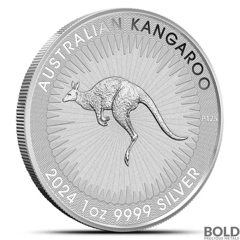 2024 1 oz Perth Kangaroo Silver Coin (BU)