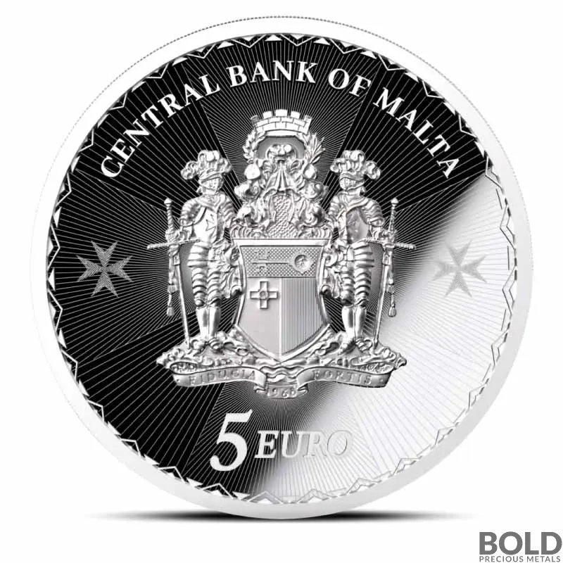 2024 1 oz Malta Maltese Cross Silver Coin (Proof-like)