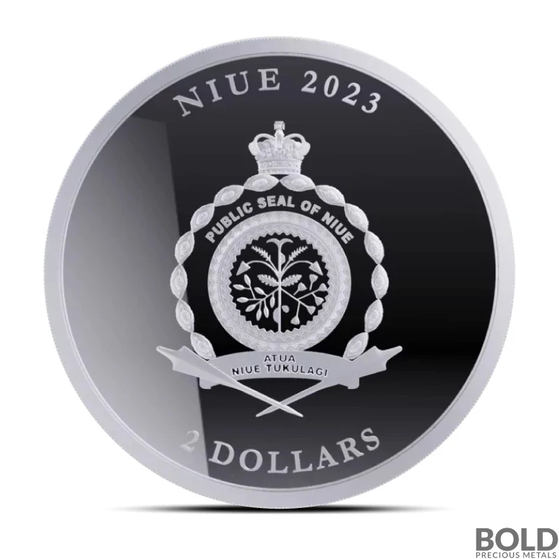 2023 1 oz Niue Equilibrium Silver Coin (Proof)