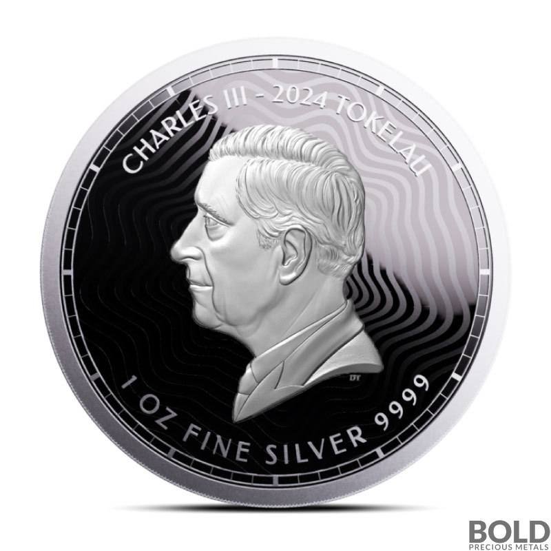 2024 1 oz Tokelau Chronos Silver Coin (Prooflike)