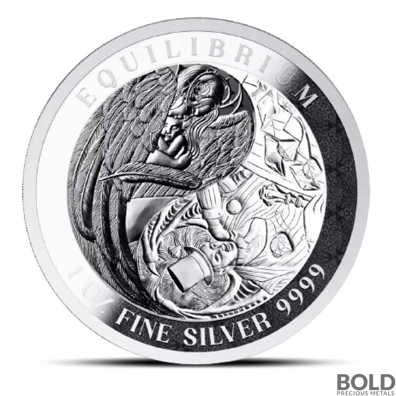 2024 1 oz Tokelau Equilibrium Silver Coin (Proof-like)
